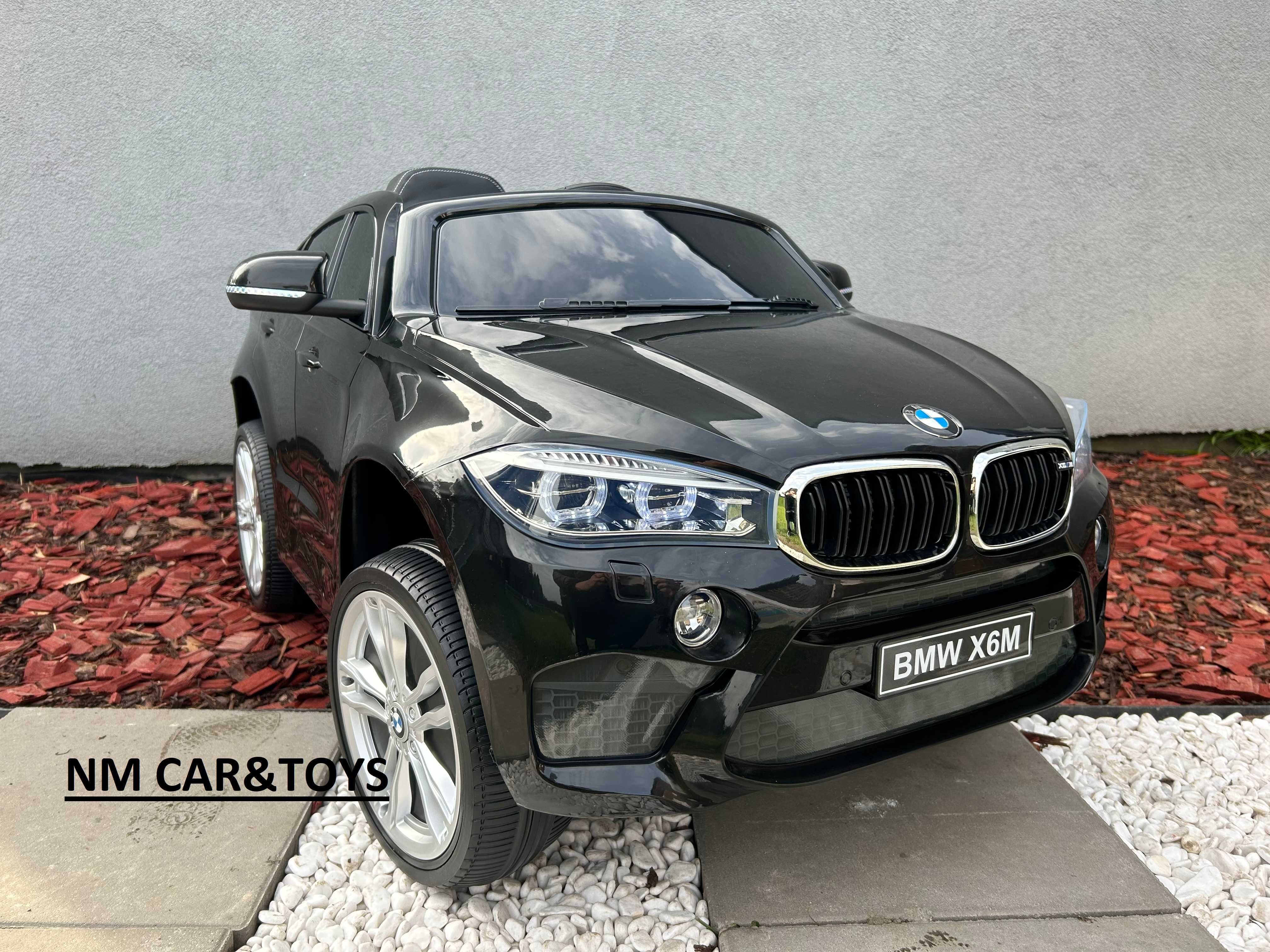 Auto autko samochód na akumulator BMW X6M dla dzieci