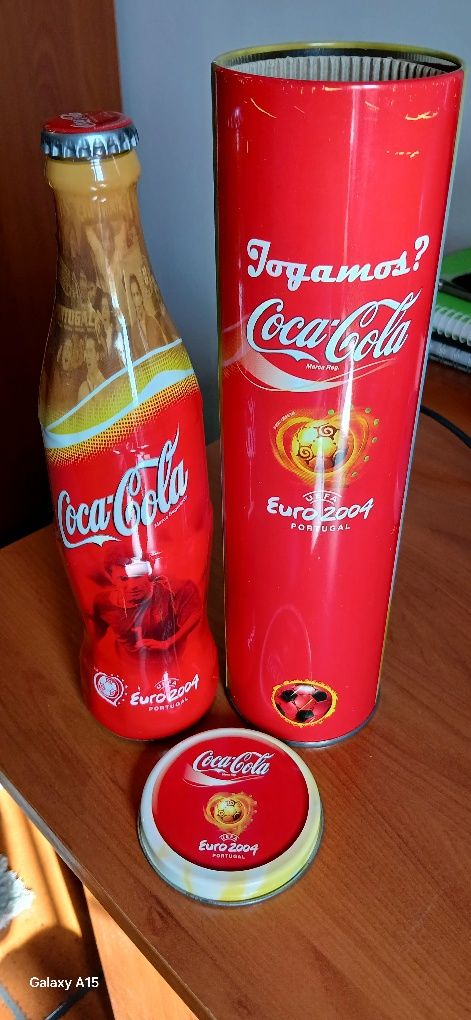 Garrafa Coca cola Euro 2004