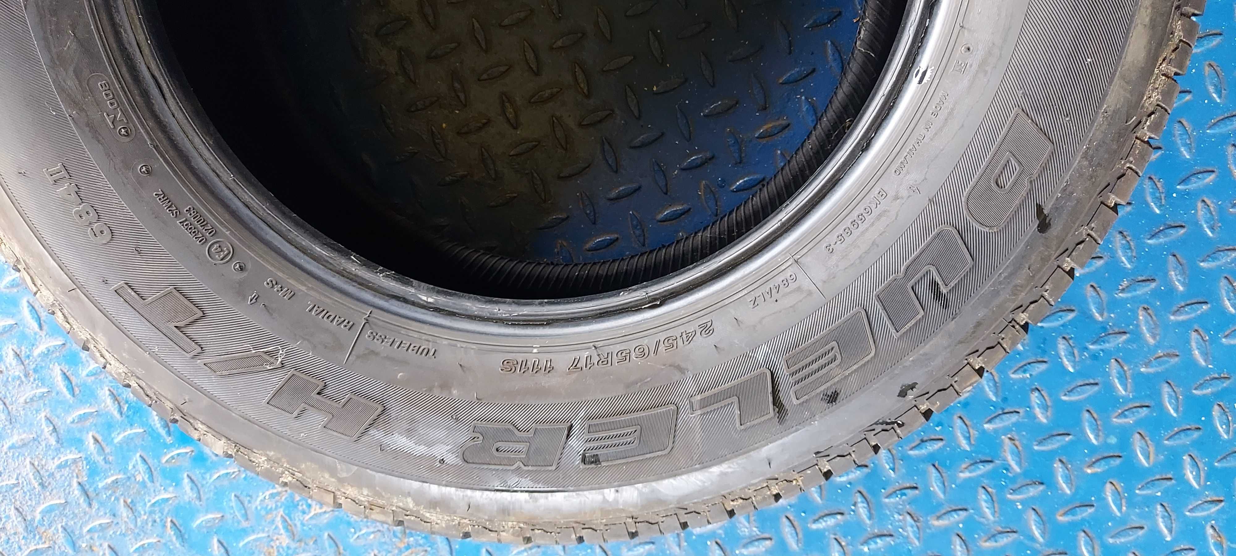 Opona pojedyńcza 245/65/17 Bridgestone 2018