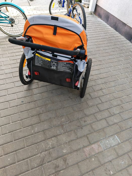 przyczepka rowerowa giant peapod duo- na 2 dzieci