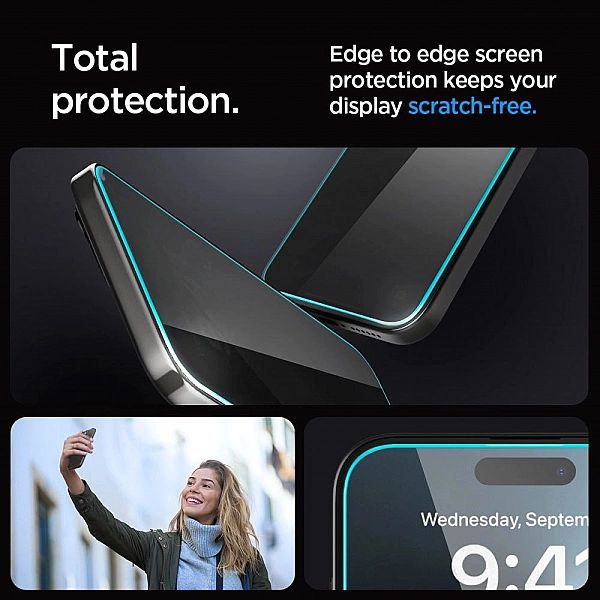 Szkło Hartowane Spigen Glas.tr "Ez Fit" Iphone 15 Plus Privacy