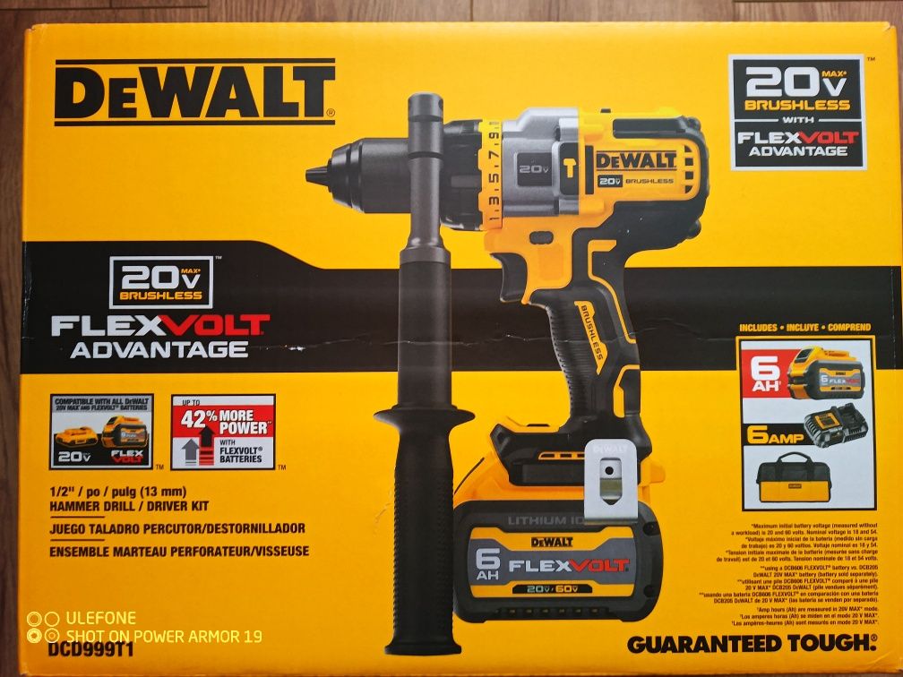 DeWalt DCD999 20V Max Brushless Hammerdrill Driver