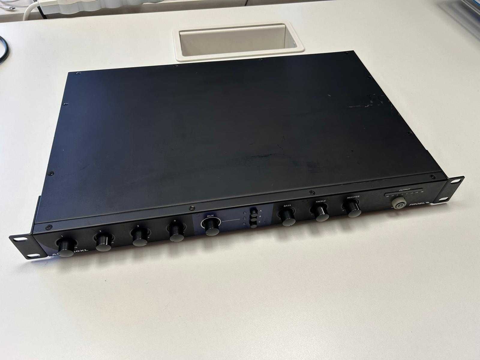 160W Class D Rack Mount Mixer Amplifier