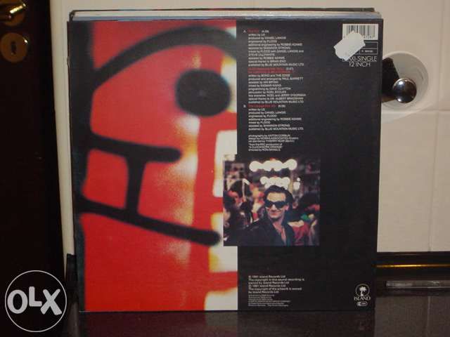 u2- the fly maxi single vinil