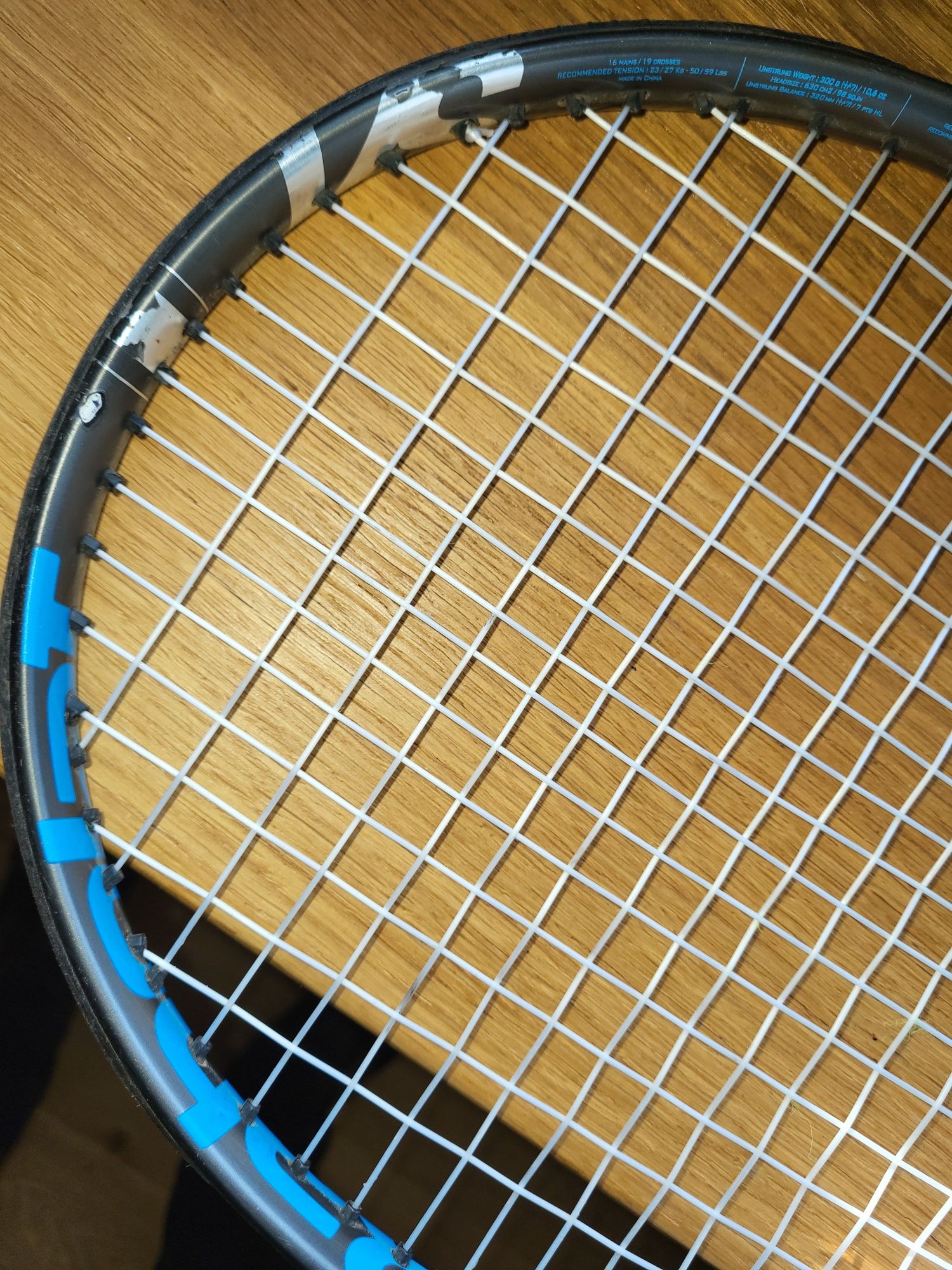 Babolat pure drive vs 98, 300gr, rączka 2