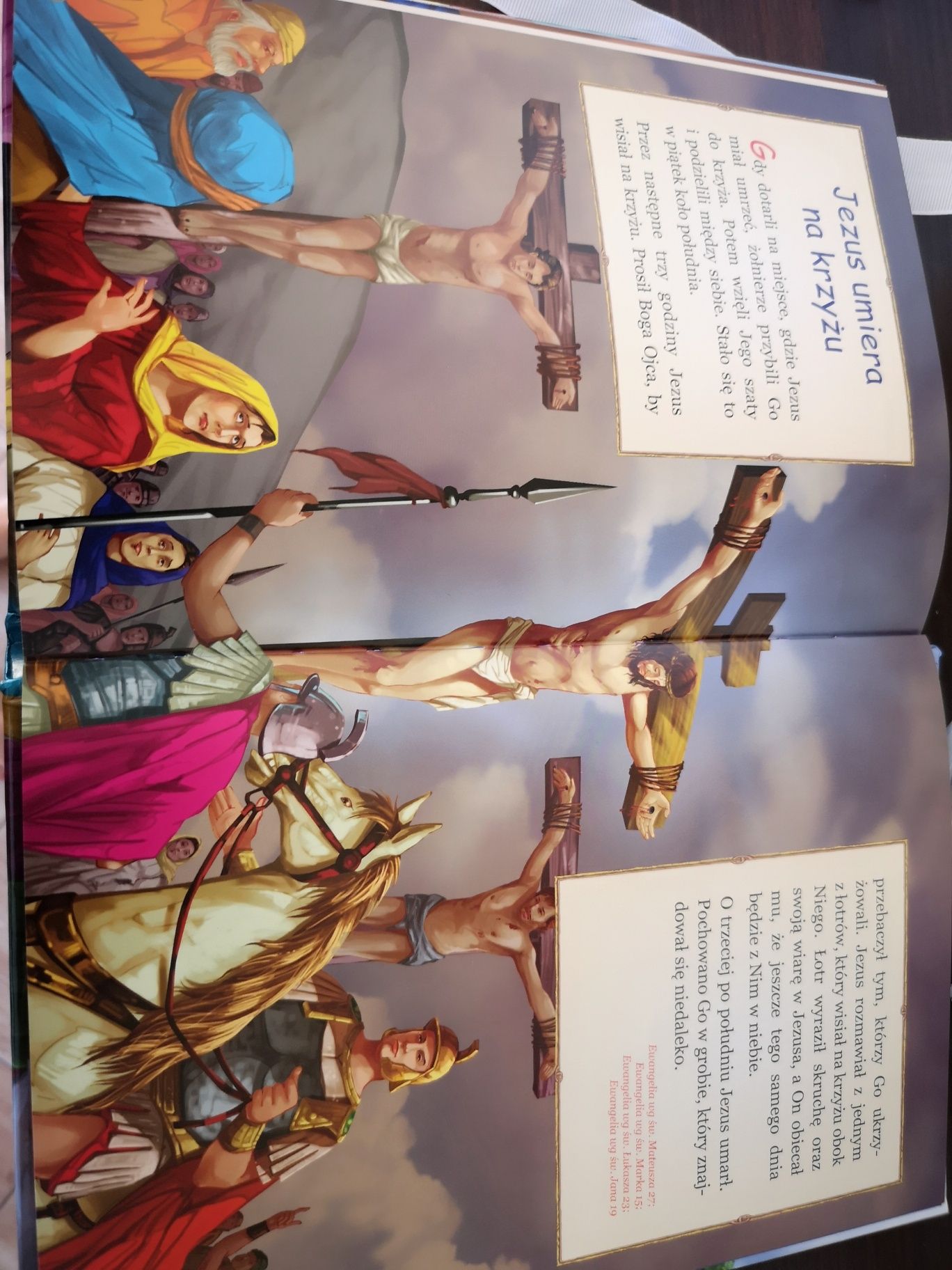Biblia dla dzieci ilustrowana Pismo Święte prezent na komunię