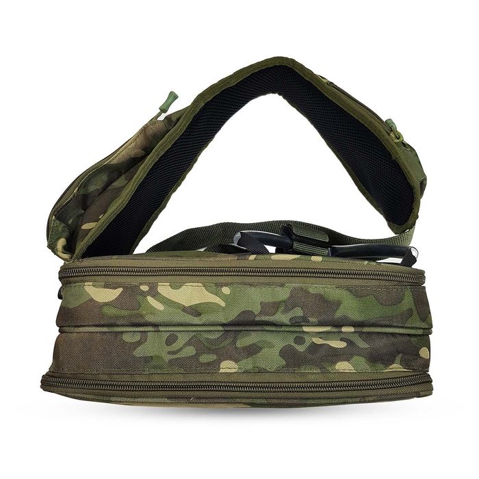 Torba YORK Green Camo na ramię z dwoma pudełkami TYGCNR