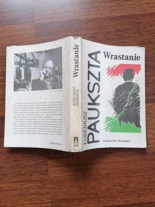 Książka "Wrastanie" Eugeniusz Paukszta