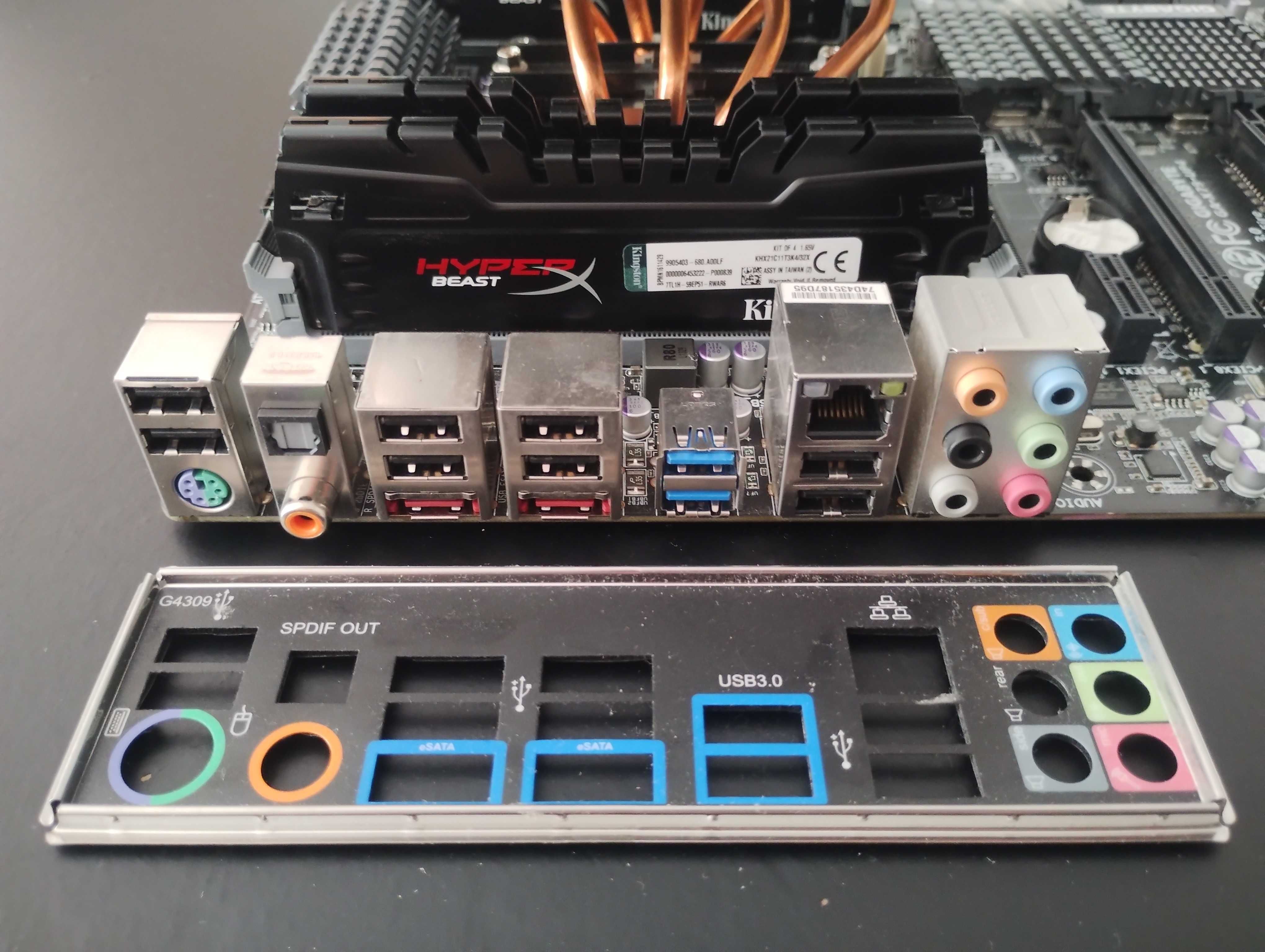 GA-X79-UP4 + i7-4820K + Kingston 32GB DDR3 2133MHz + Scythe Grand KAMA