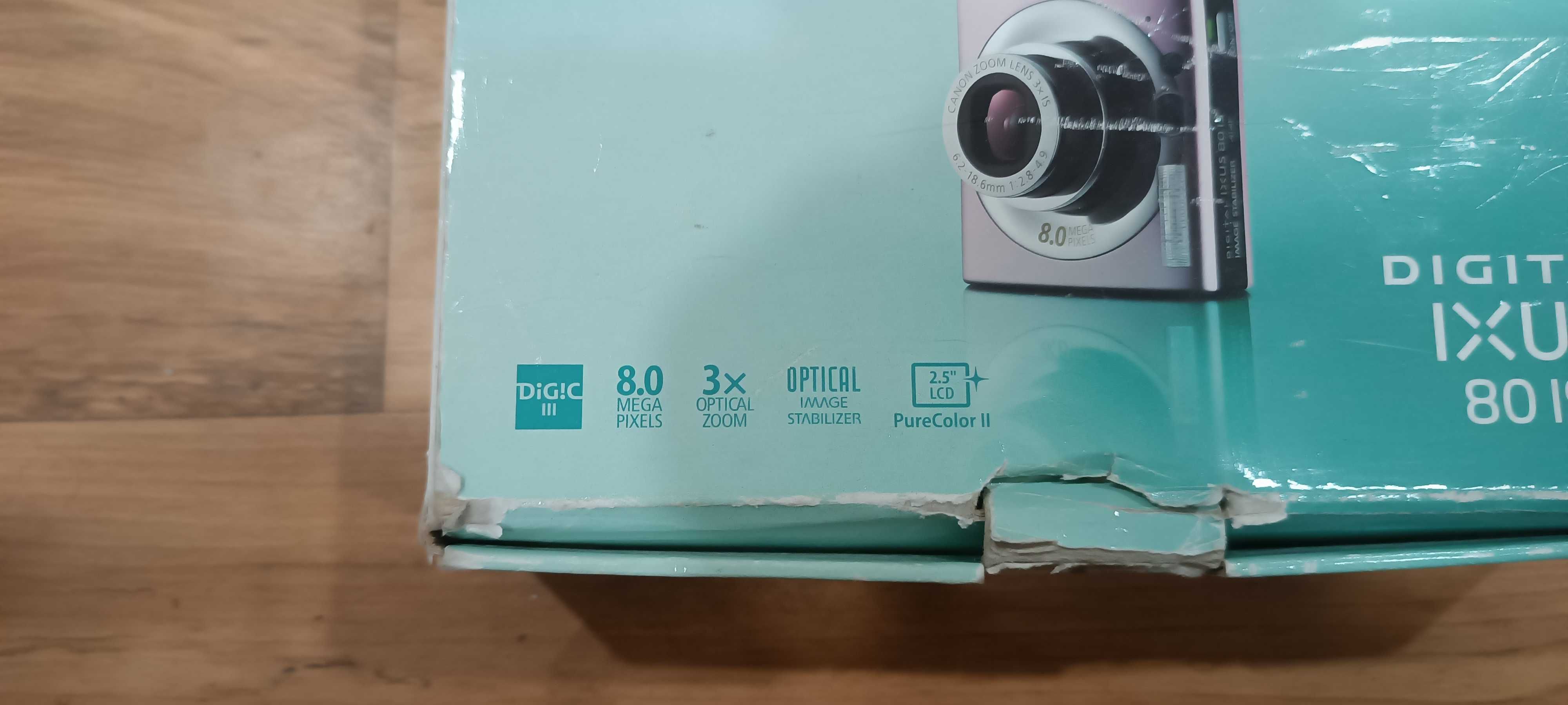 Цифровой аппарат canon ixus 80 IS