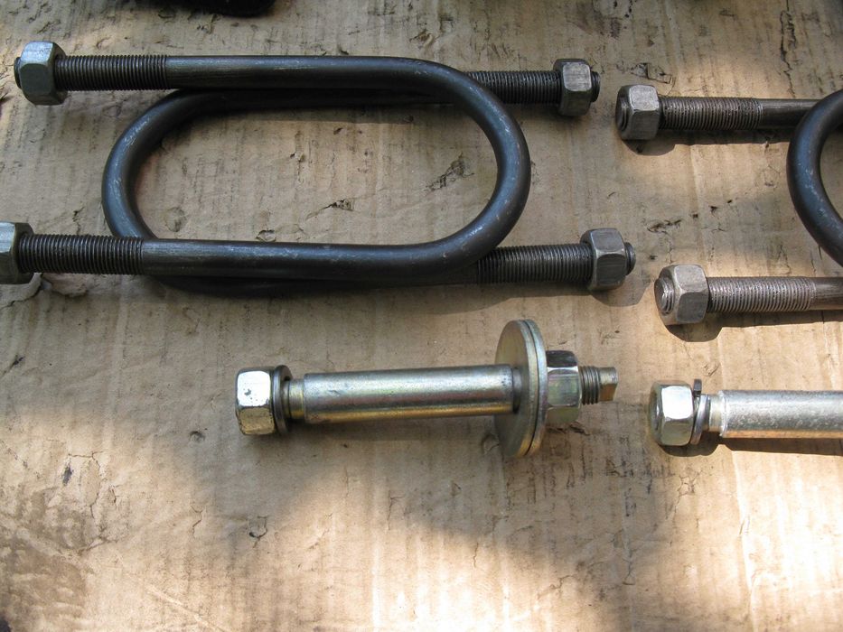 Комплект кріплень ресор москвич 412, прицеп