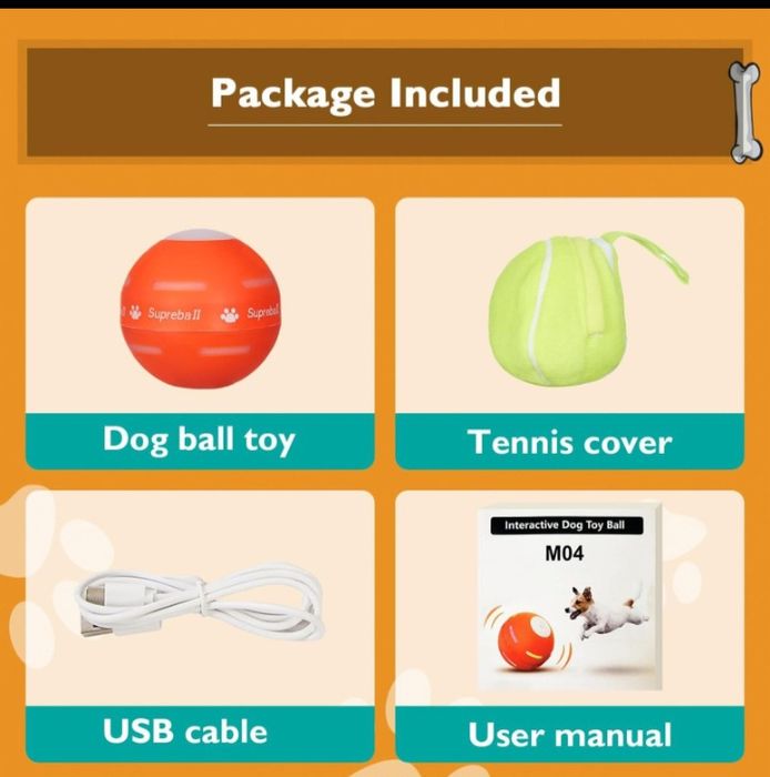 Cмарт м'ячик для собак PetDroid