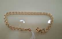 Pulseira ouro 19k nova