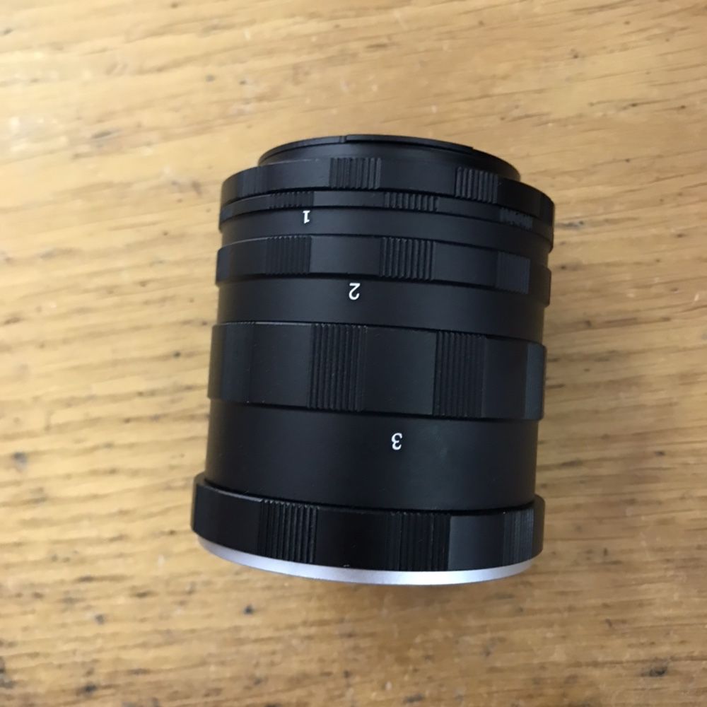 Anel de extensão macro para m42/canon EOS - Novo