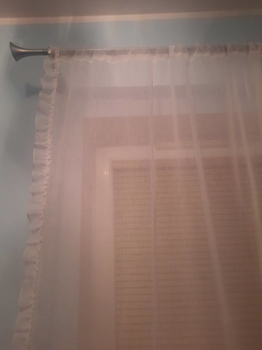 Firanka na kolkach, szelkach