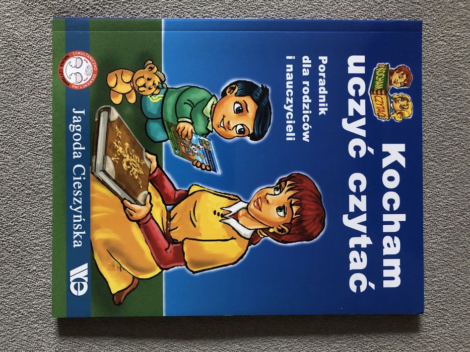 Kocham uczyc czytac Jagoda Cieszynska poradnik dla rodzicow i nauczyci