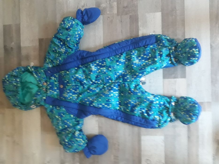 Комбинезон Модный карапуз + конверт демисезонный (рост 62-80 см)