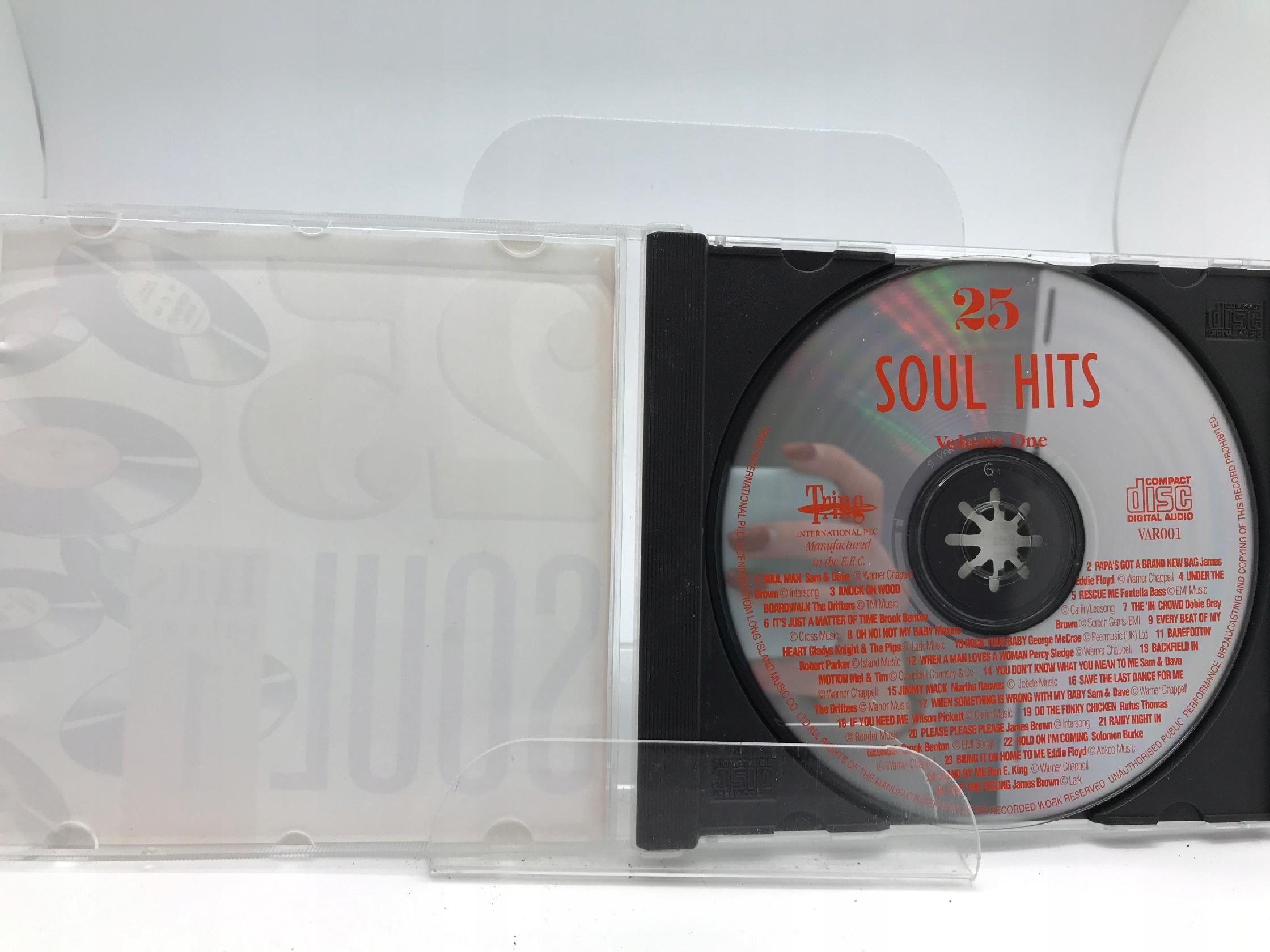 Cd - Various - 25 Soul Hits Volume 1
