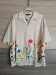 Koszula w kwiaty plus size 2XL