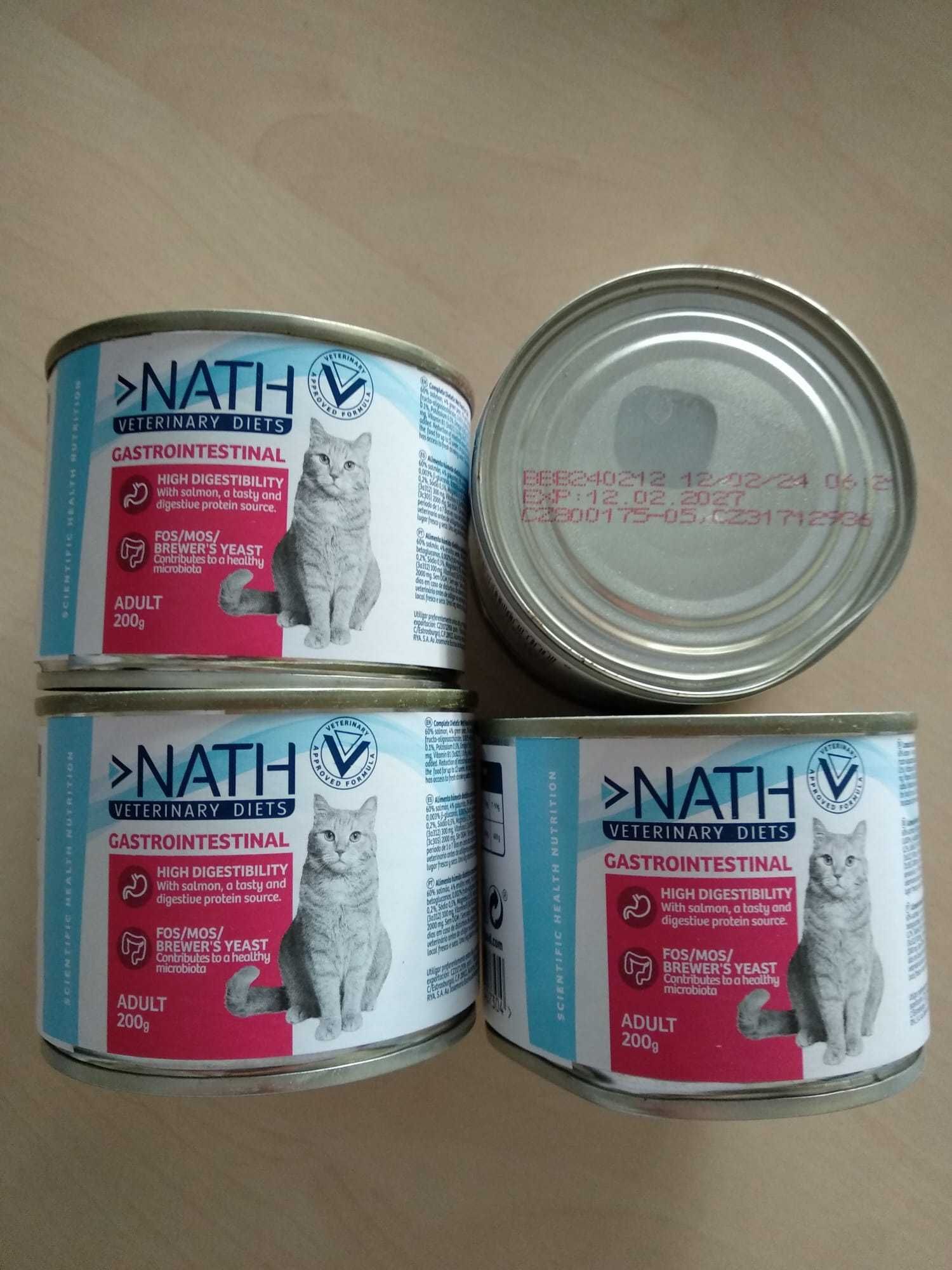 Nath Veterinary Diets Gastrointestinal Salmão - Gato