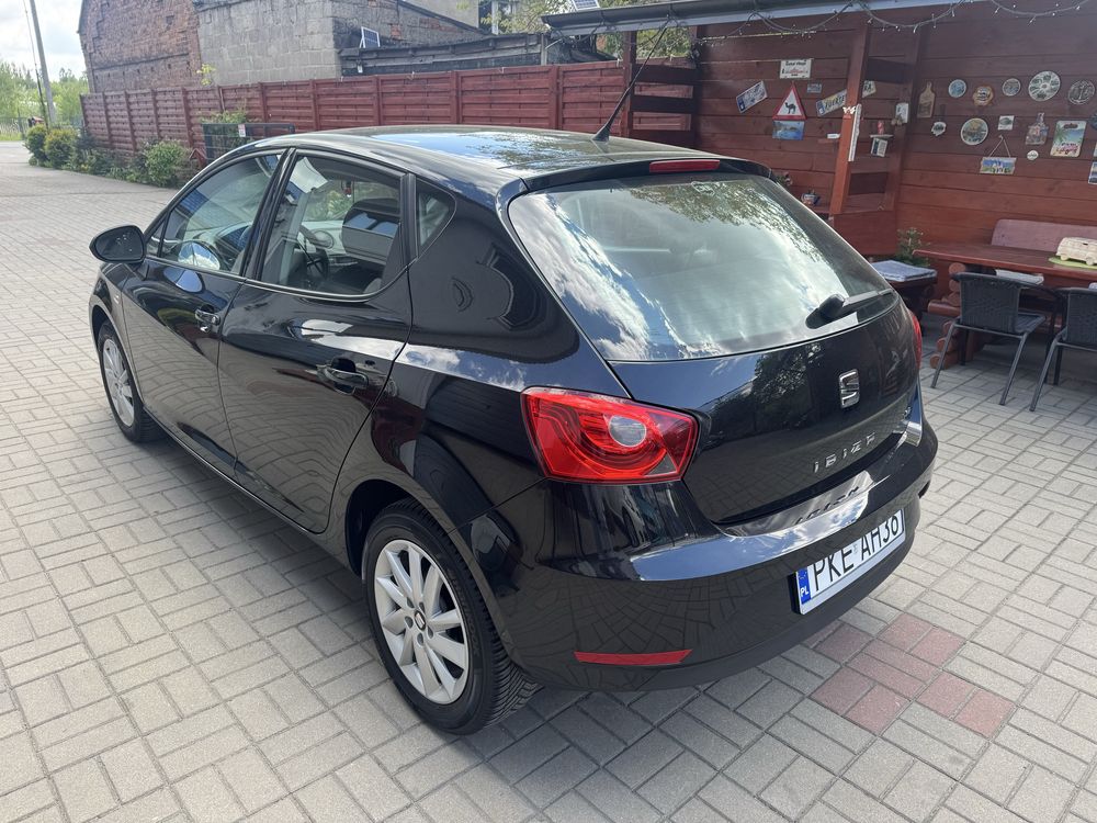 Seat Ibiza 1.2 86 KM sprowadzony 2014 zarejestrowany klimatronic alumy