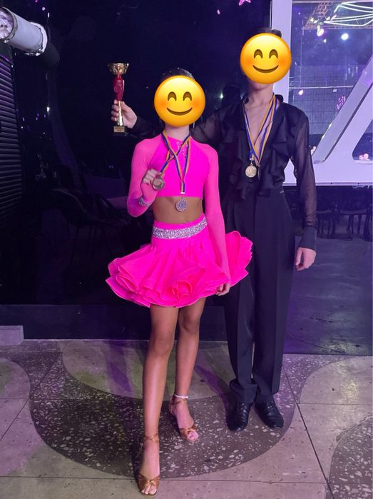 Сукня латина, плаття для латини на зріст 140-156 см