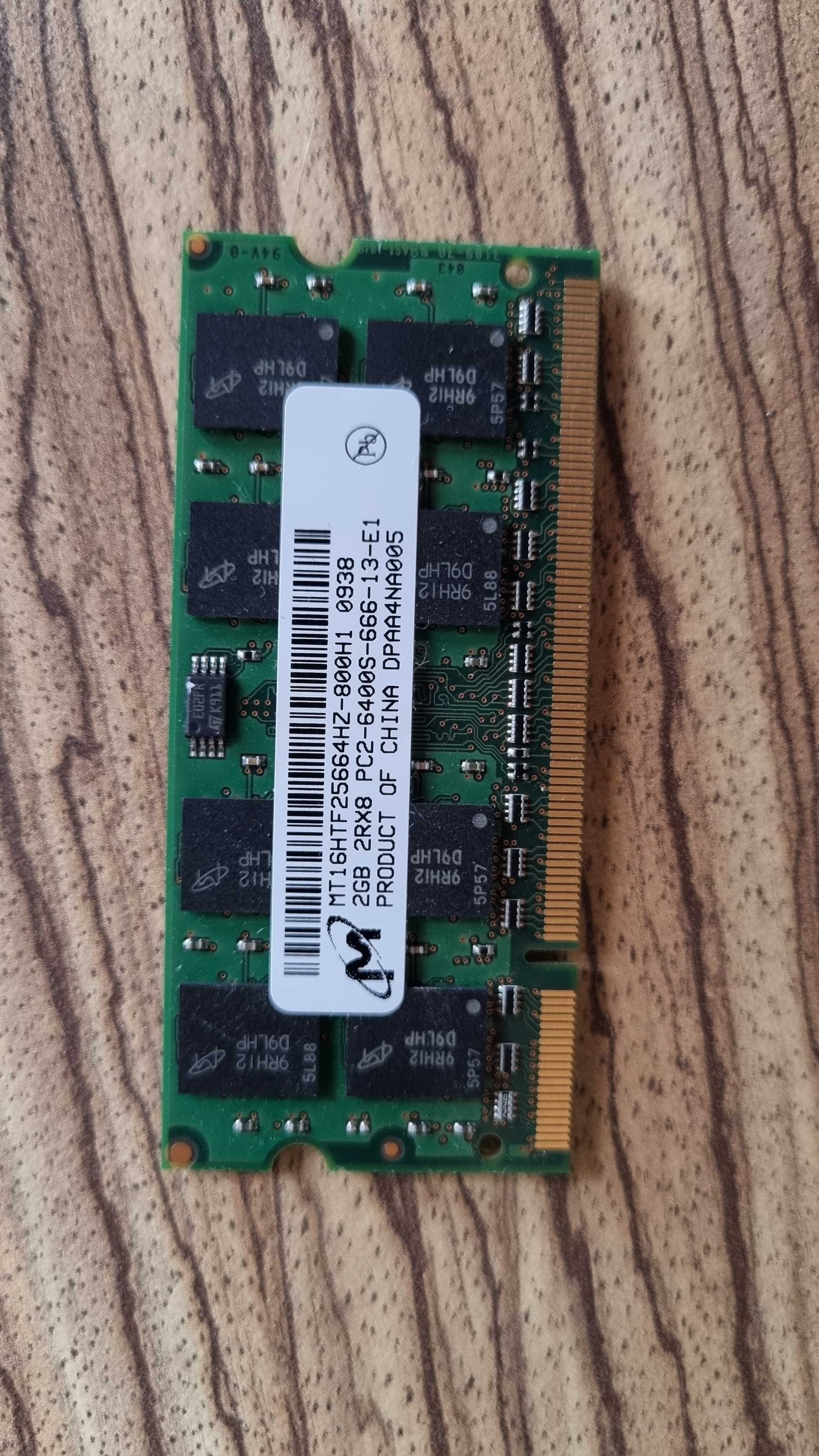 Części do laptopa Komputera, Procesor INTEL, Pamięć Ram, Karta Wifi