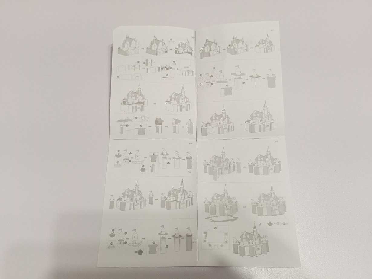 3D металлический конструктор Замок спящей красавицы