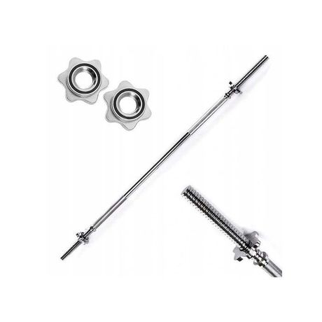 Gryf prosty stalowy sztanga 120cm 28mm Ł