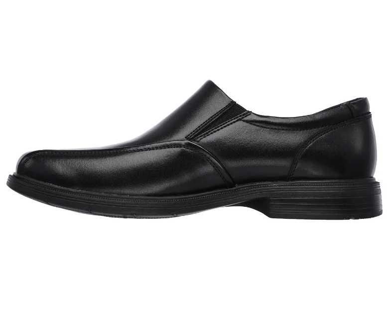 Skechers skórzane męskie półbuty Caswell Noren wsuwane roz. 45 / 29 cm