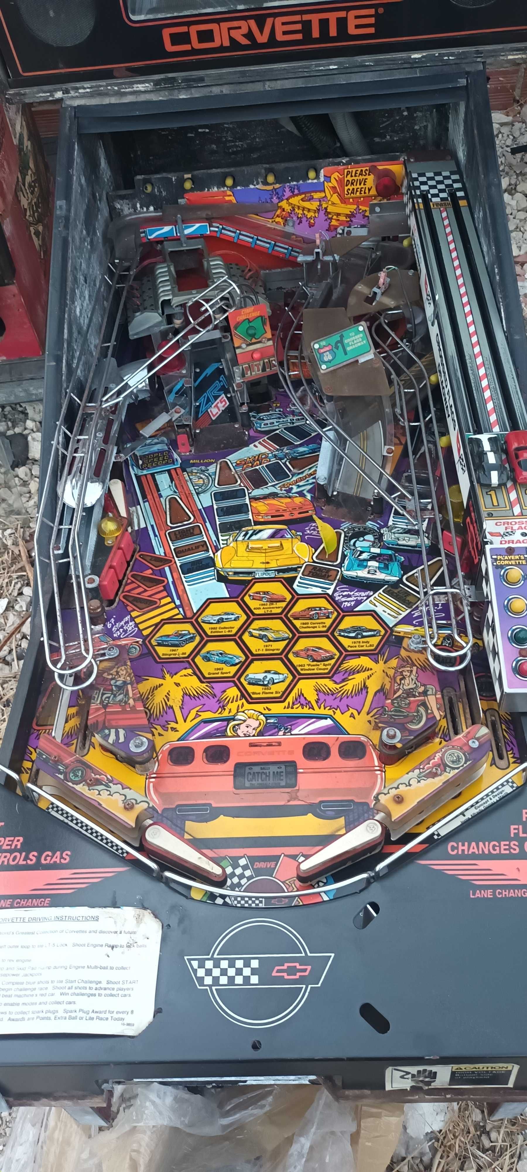 Flipper/pinball Corvette