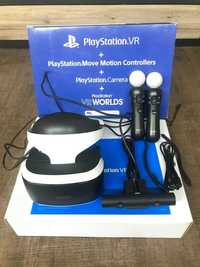 PS4 VR + camara+ controlos move+ 7 jogos