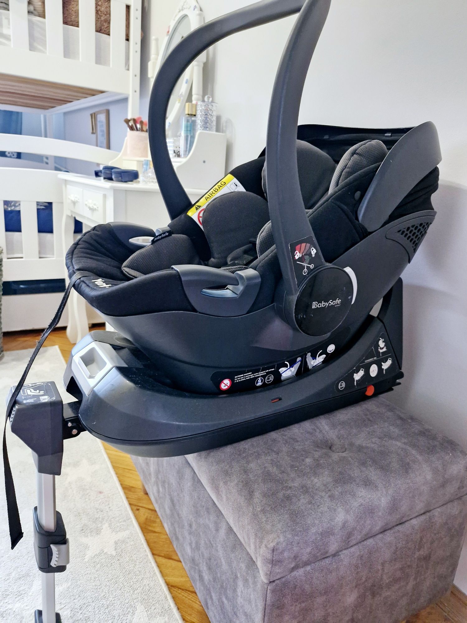 Fotelik Baby Safe York z bazą Isofix