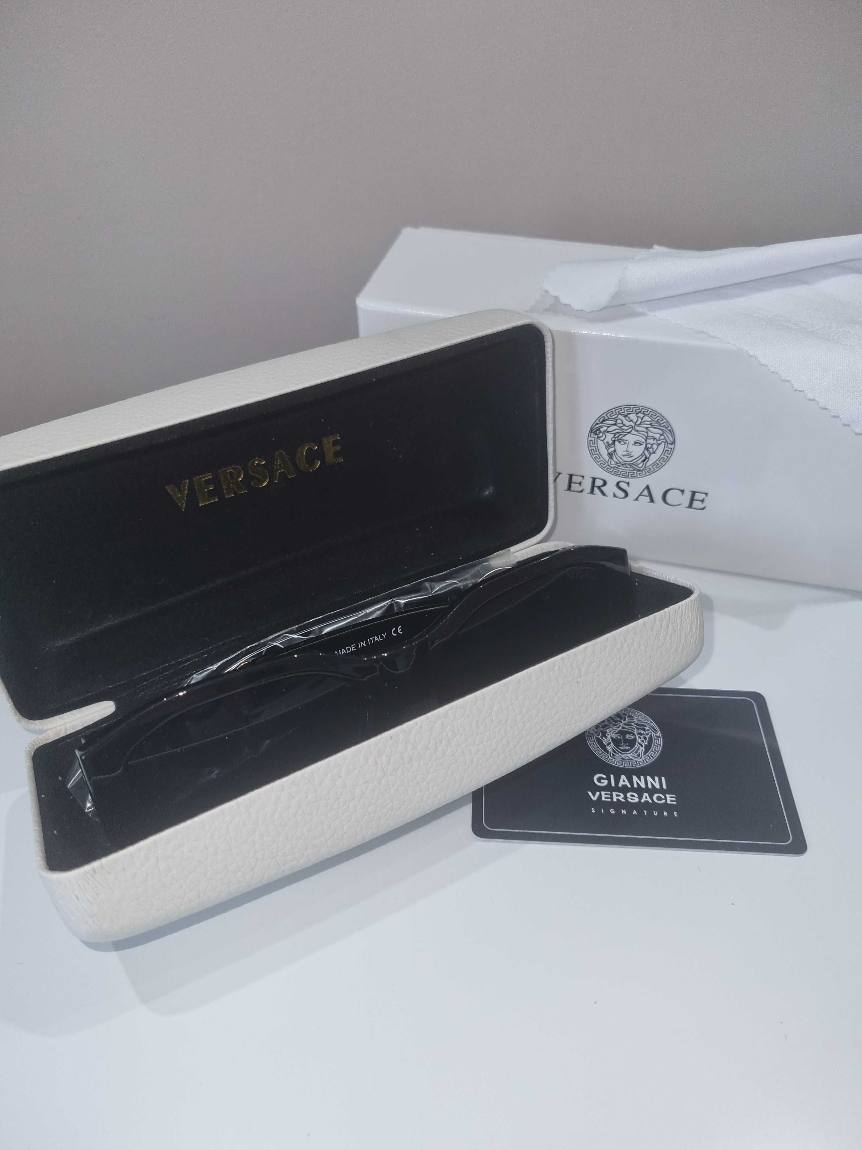 Markowe okulary VERSACE, nowe! Cały zestaw!