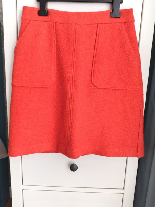 Spódnica wełniana Tatuum 34 XS pomarańczowa