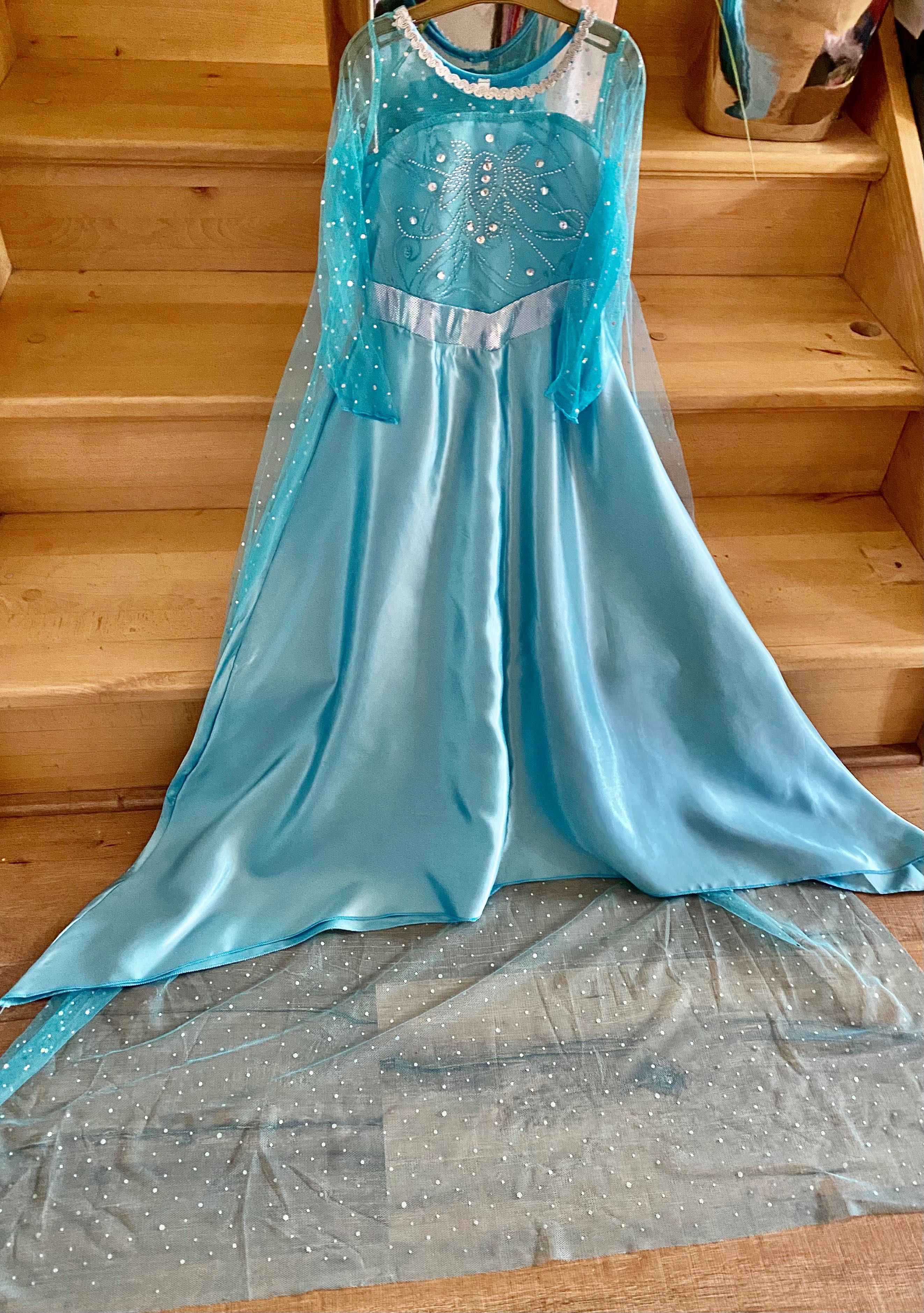 Elsa, Elza, Frozen, Kraina Lodu, Tiul KAMIENIA, TREN nowa 92/98/104