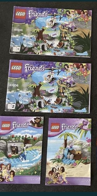 Instrukcje Lego Friends 41036,41041,41046