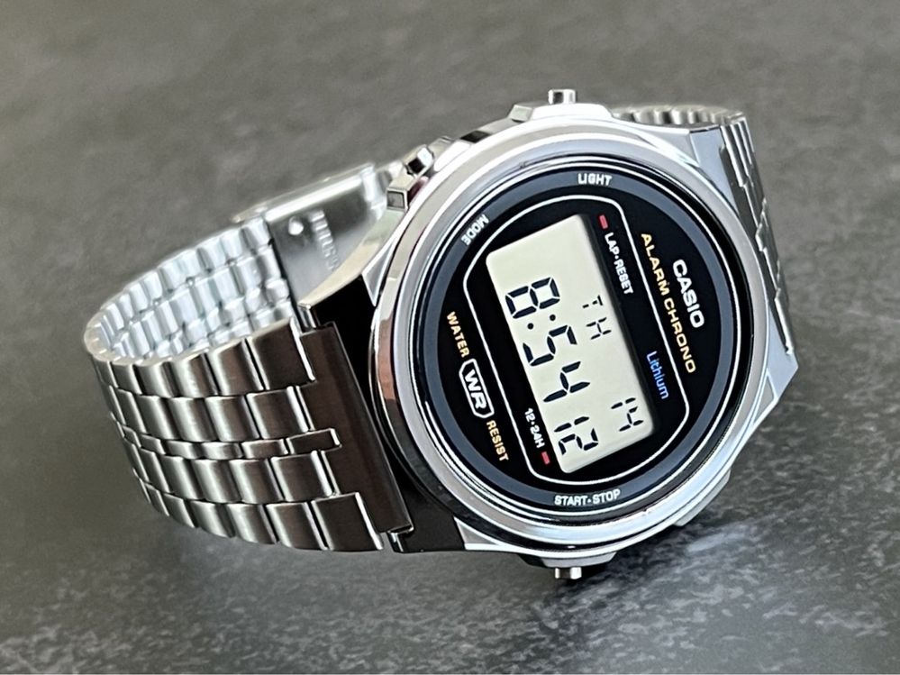 Годинник Casio A171WE-1A Vintage новий оригінал великий вибір