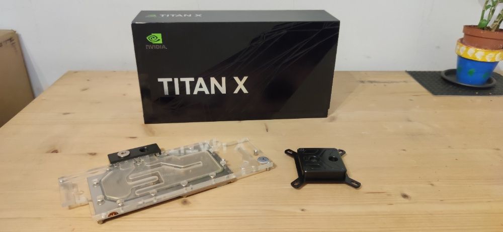 Nvidia Titan Xp (pascal) + bloco watercooling EKWB