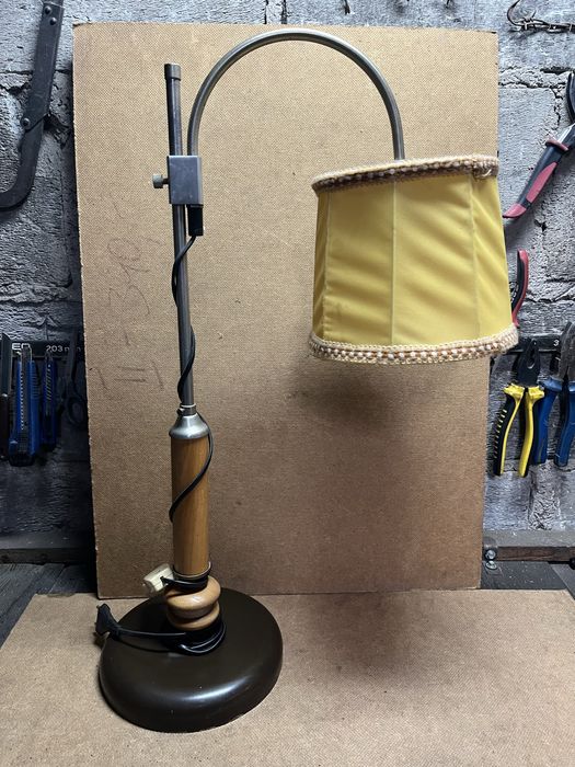 Lampa nocna biurkowa Prl ZSO Polam Radom typ 14.B.051