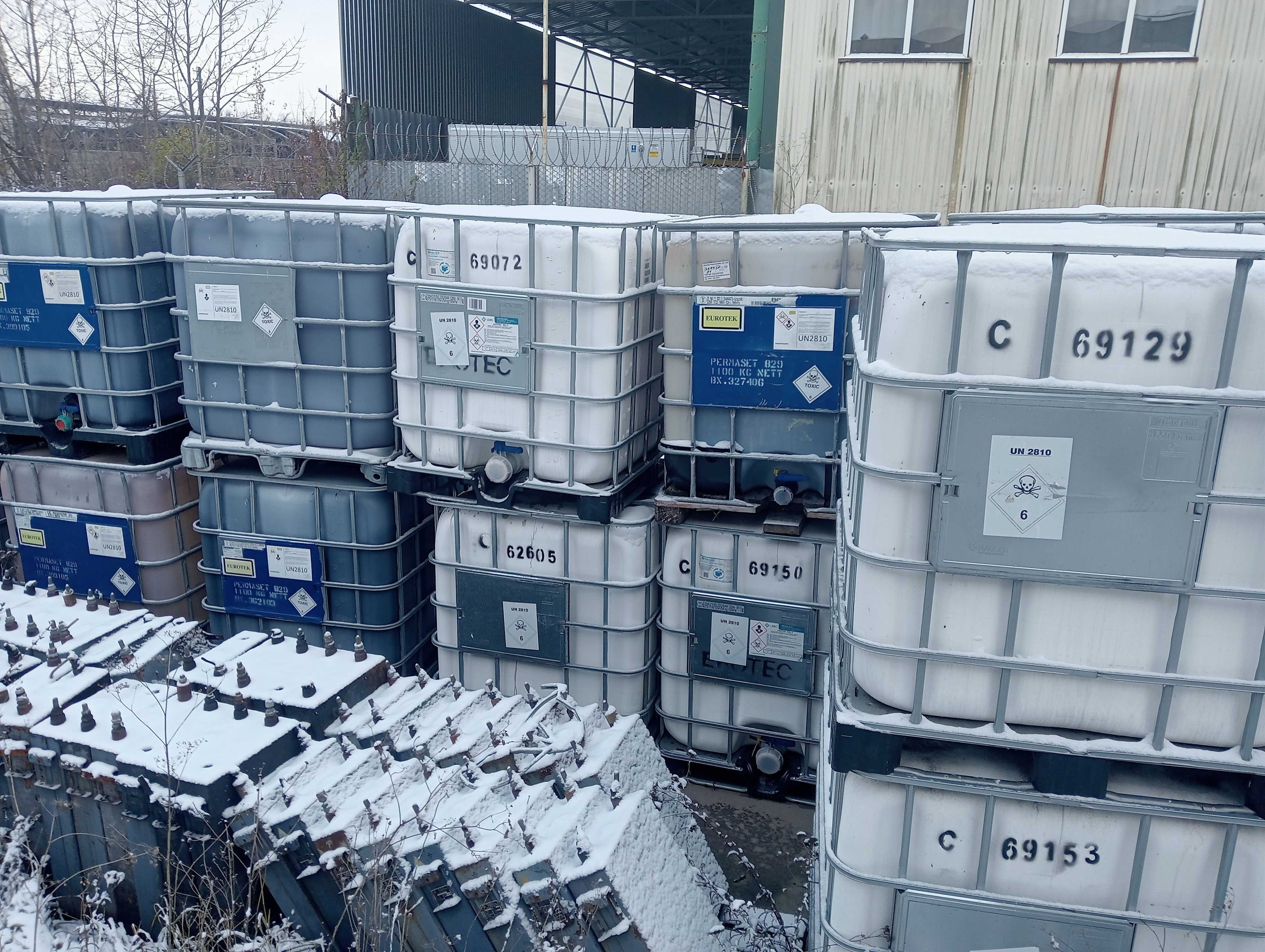 Єврокуб, Бочки 1000л., IBC контейнер