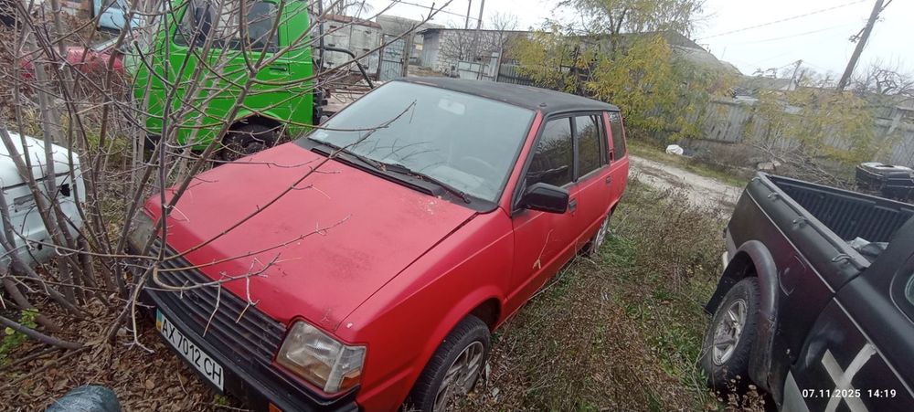 Продам Митсубиси Спейс вагон с документами, без двигателя,газ вписан.