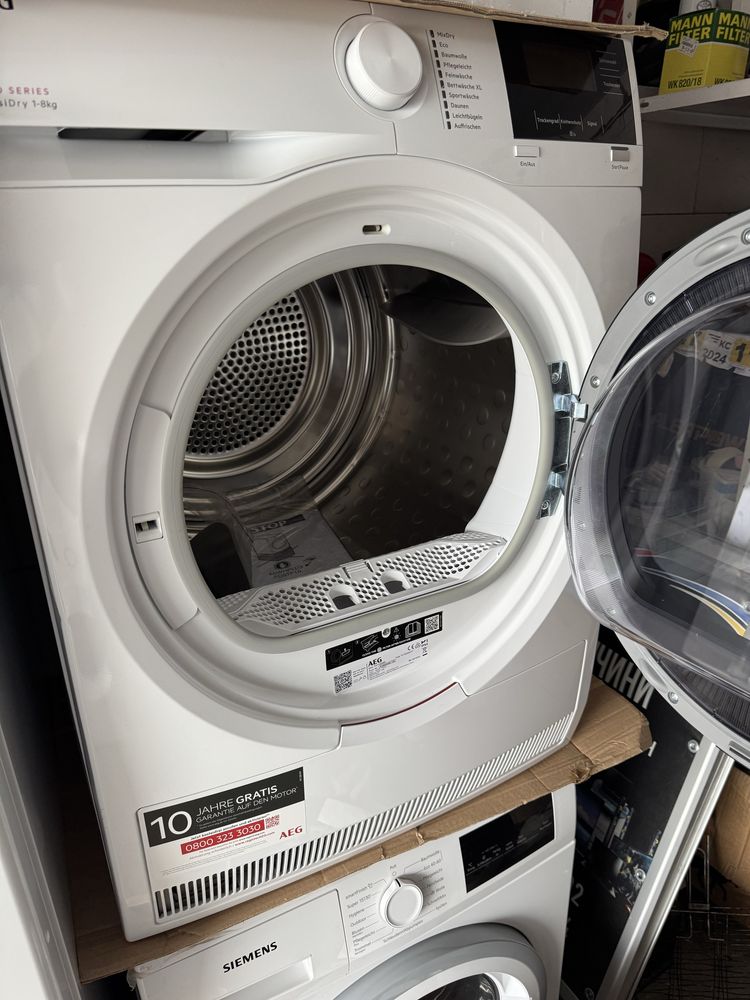 Сушильна машина AEG TR7T60580 SensiDry