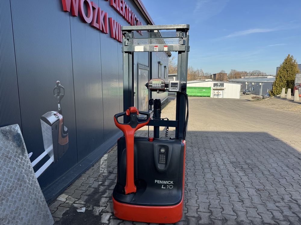 Paleciak elektryczny Linde L 10 z wagą 340 cm 1000 kg 2013 r wózek