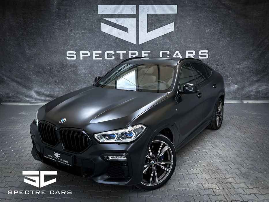 BMW X6M M50d 400KM/ Adaptacyjne zawieszenie M Professional / Lasery / Panorama