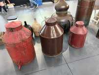 Talhas antigas latão