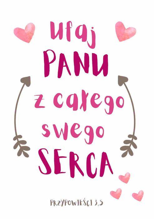 Plakat chrześcijański dla dzieci – format A4