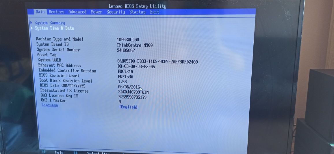 Procesor i7 6700, płyta główna Lenovo IQ1X0MS razem z chłodzeniem