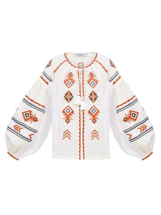 Вишита сорочка Etnodim  жіноча, вишиванка L (XL)