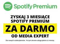 Spotify Premium na 3 miesiące dla nowych użytkowników - kod